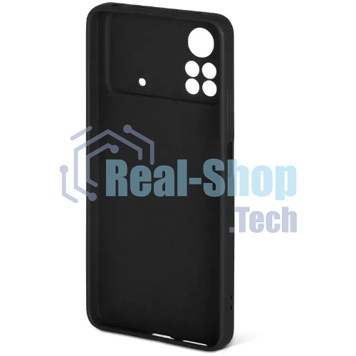 Чехол (клип-кейс) DF poCase-04, для Xiaomi Poco X4 Pro 5G, черный pocase-04 (black)