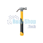 Молоток-гвоздодер Deli DL5001 250 гр Фибергласовая рукоять