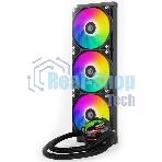 Система жидкостного охлаждения для процессора ID-COOLING SL360 XE черный 120мм алюминий+медь 1800rpm 30db 4-pin 350W