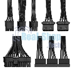 Блок питания 450W ExeGate 80 PLUS Bronze 450PPH (ATX, APFC, КПД 88% (80 PLUS Bronze), 12cm fan, 24pin, (4+4)pin, 2xPCI-E, 3xSATA, 3xIDE, черный, Color Box)
