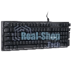 Клавиатура проводная A4Tech B760 механическая черный/серый USB Gamer LED