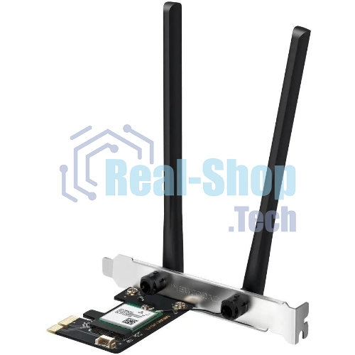 Двухдиапазонный беспроводной адаптер Mercusys MA70XE PCI-Express Wi-Fi с Bluetooth
