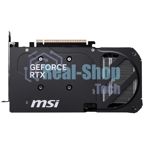 Видеокарта MSI RTX 5060 Ti SHADOW 2X PLUS, NVIDIA RTX 5060 Ti, 16 ГБ GDDR7, 128 бит, PCI-e 5.0, 1xHDMI, 3xDP, 2572 МГц