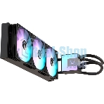 Кулер с водяным охлаждением Formula V Line ICE JET GLOW 360 BK, 360мм, 3x120мм, ARGB fans, LGA115X/1200/1700/1851, AM4/AM5