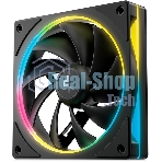 Вентилятор для корпуса Deepcool FL12 SE ARGb 120х120x25 черный 4-pin 28.67дБ (упак.:1шт) (R-FL12SE-BKAPN1-G) Ret