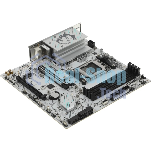 Материнская плата MSI B840M GAMING PLUS WIFI6E, AM5, AMD B840, 4xDDR5, 4xSATA, 2xM.2, 1xPCIe 4.0 x16, 1xPCIe 3.0 x4, 1xHDMI (v2.1), 1xUSB-C 10Gbps, 1xUSB-A 10Gbps, 2xUSB-A 5Gbps, 4xUSB-A 2.0, 1x2.5Gb LAN, Wi-Fi 6E, Bluetooth 5.3, 2x3.5 мм, 7.1, mATX