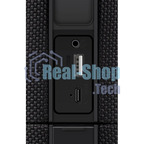 Колонка портативная Defender Union black (20Вт, 2.0 стерео, Bluetooth, питание от аккумулятора)