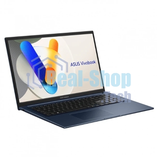Ноутбук Asus Vivobook 17 X1704VA-AU1017/17.3/IPS/Intel Core 5 120U/16Gb/512Gb/Intel Graphics/Без ОС/синий/2.1kg