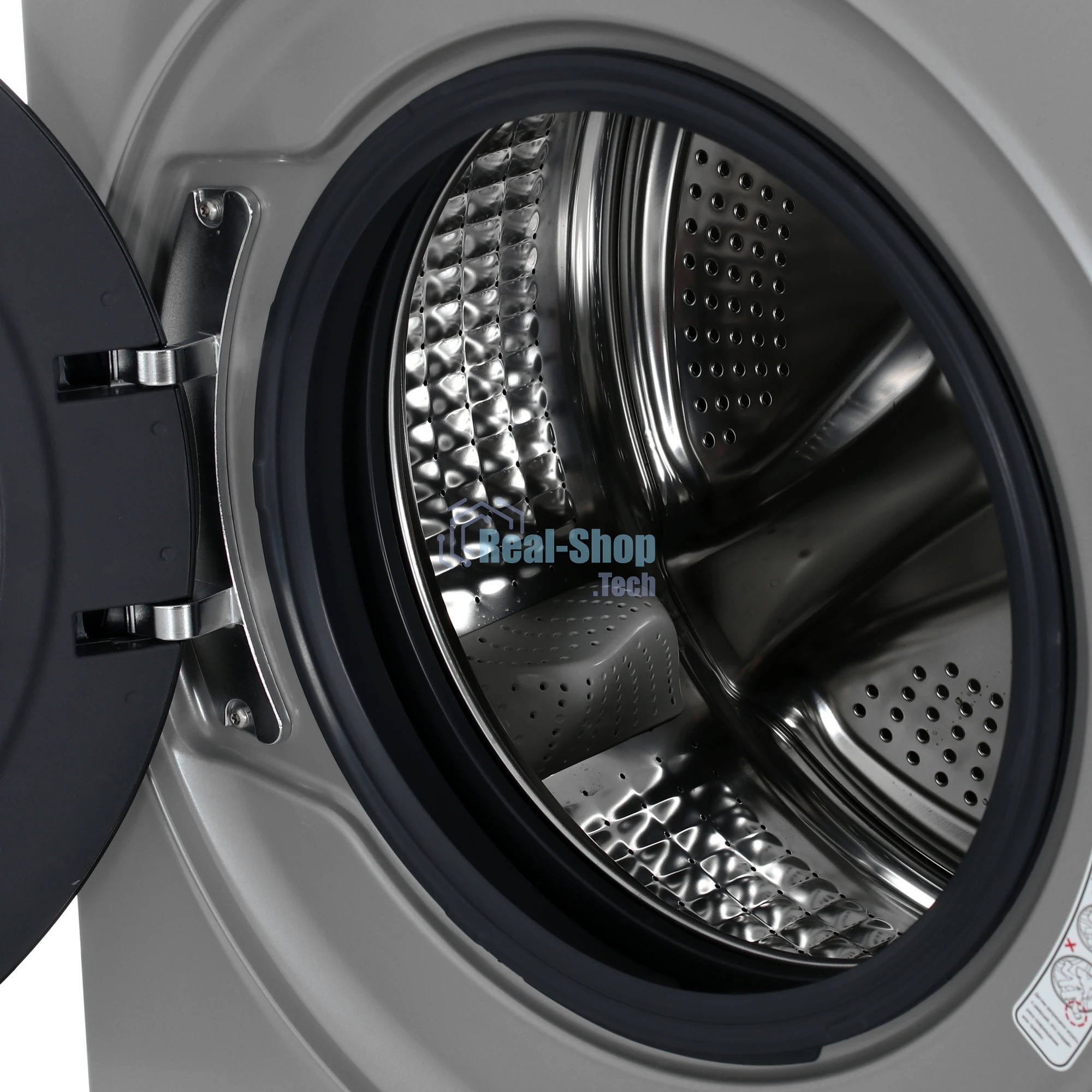 Стиральная машина Haier HW60-BP12959ASE серебристый, загрузка фронтальная 6 кг, 1200 об/мин., класс: A+++