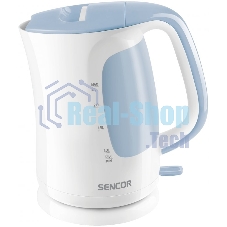 Электрочайник Sencor SWK 2510WH белый, 2.5 л, 2200 Вт, скрытый нагревательный элемент