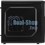 Компьютерный корпус Aerocool/Formula Qs-180 черный без БП mATX 1x80мм 2xUSB 2.0 1xUSB 3.0 audio
