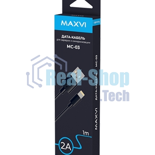 Кабель Maxvi MC-03 черный
