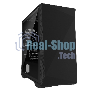 Компьютерный корпус ZALMAN Z1 ICEBERG, MicroATX, черный, WINDOW, 2xCOMBO (3.5