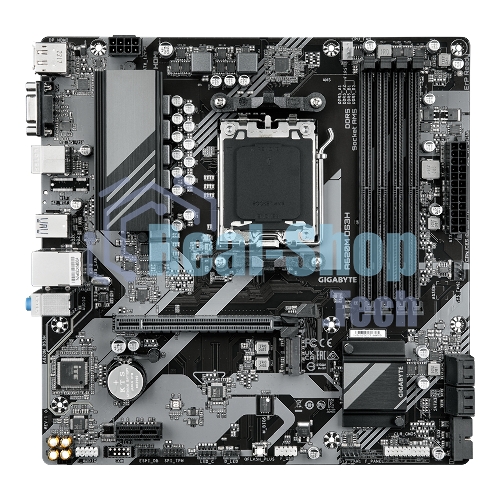 Материнская плата Gigabyte A620M DS3H, mATX, AM5, AMD A620, 4xDDR5, 4xSATA, 1xM.2, 1xPCI-E 4.0 x16, 1xPCI-E x1, 1xHDMI, 1xDP, 1xVGA, 1x 1Gb LAN, 1xUSB 3.2 Gen 1, 4xUSB 2.0, 3x3.5мм, 7.1, ATX