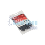 Хомут кабельный 2.5х100 нейл. черный (уп. 100 шт) EKF plc-cb-2.5x100