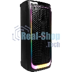 Колонка портативная Ural Молния 10000 черный 1000W 1.1 BT/3.5Jack/USB-C 20м 8000mAh