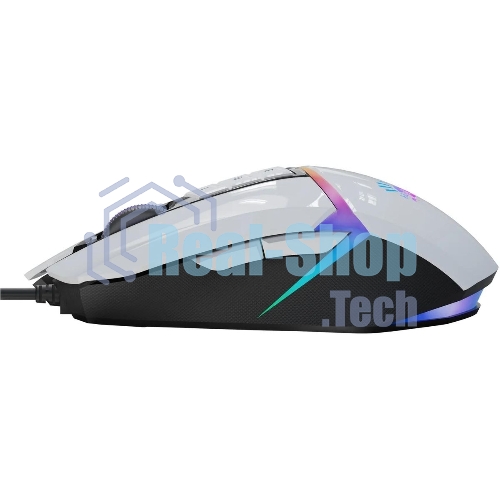 Мышь проводная A4Tech Bloody W60 Max белый, 10000 dpi, USB, кнопки - 10