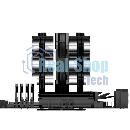 Кулер ID-COOLING SE-207-XT SLIM черный 120мм алюминий/медь 1800rpm 35db 4-pin 220W 135мм