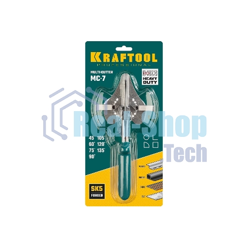 Ножницы угловые для пластмассовых и резиновых профилей KRAFTOOL MC-7