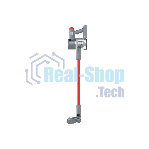 Пылесос вертикальный Topdevice WVC200 красный/серый, питание от аккумулятора, 250 Вт, уборка сухая/влажная, пылесборник 0.6 л
