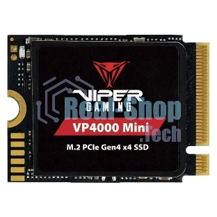Накопитель SSD Patriot Viper VP4000, 2Tb, PCIe 4.0 x16, M.2 2230, NVMe, R/W 3200/3500, с радиатором
