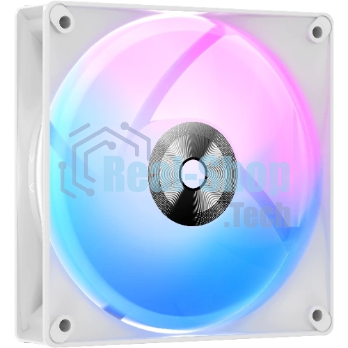 Вентилятор для корпуса Ocypus Delta F12 BK ARGb белый 120мм 2000rpm 4-pin