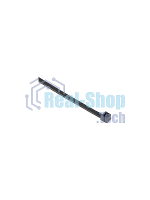 Хомут кабельный 2.5х100 нейл. черный (уп. 100 шт) EKF plc-cb-2.5x100