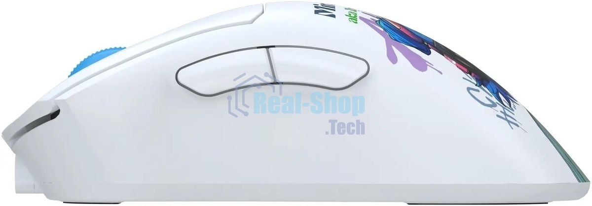 Мышь беспроводная A4Tech Bloody R73 Pro белый/рисунок оптическая 26000dpi беспров. USB-C 7but (R73 PRO NYX MIRAGE)