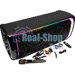 Колонка портативная Ural Молния 10000 черный 1000W 1.1 BT/3.5Jack/USB-C 20м 8000mAh