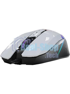 Мышь проводная A4Tech Bloody W60 Max белый, 10000 dpi, USB, кнопки - 10