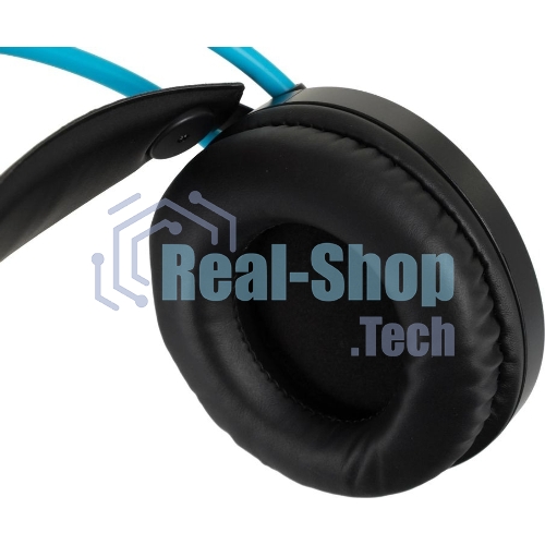 Гарнитура A4Tech Fstyler FH200U серый/синий, проводная