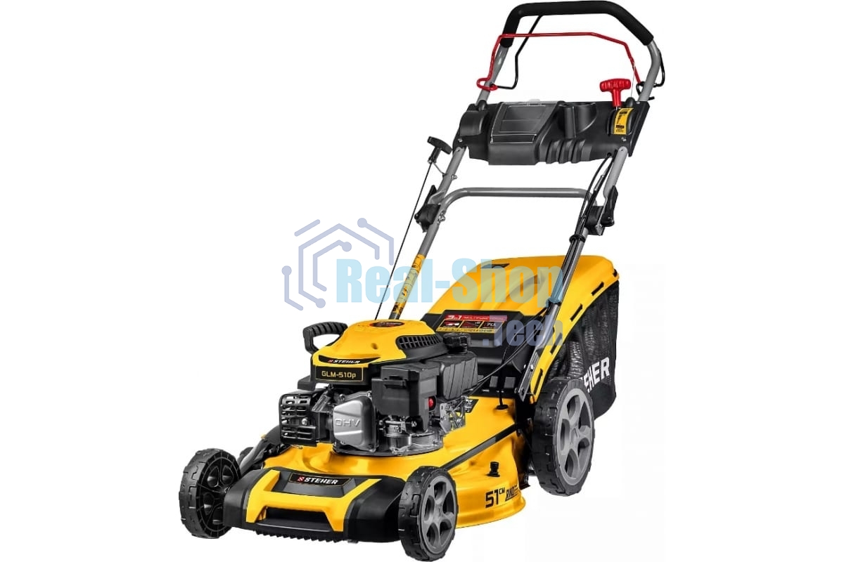 Газонокосилка бензиновая STEHER GLM-510p, 6,5 л.с.