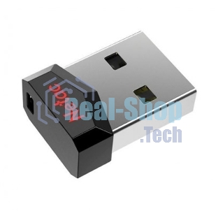 Флешка USB Netac UM81 (NT03UM81N-004G-20BK), 4Gb, USB 2.0, R/W 30/10, черный/красный