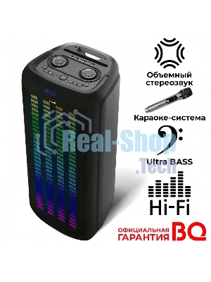 Портативная Bluetooth-колонка BQ PBS2010 черный 100 Вт