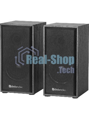 Акустическая система Defender SPK-240 2.0 черный (2x3 Вт, USB пит, раз. д. науш.)