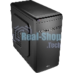 Компьютерный корпус Aerocool/Formula Qs-180 черный без БП mATX 1x80мм 2xUSB 2.0 1xUSB 3.0 audio