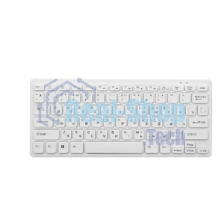 Клавиатура проводная OLMIO CK-05 компактная белый