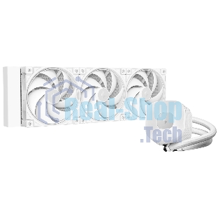 Система водяного охлаждения Deepcool LE360 V2 Pure Soc-AM5/AM4/1200/1700/1851 белый 4-pin 19-31.6dB Al 250W 1554gr Ret (R-LE360PURE-WHLNMD-G-1)