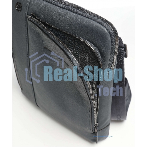 Сумка мужская Piquadro Black Square CA1816B3/BLU4, синий, натур.кожа