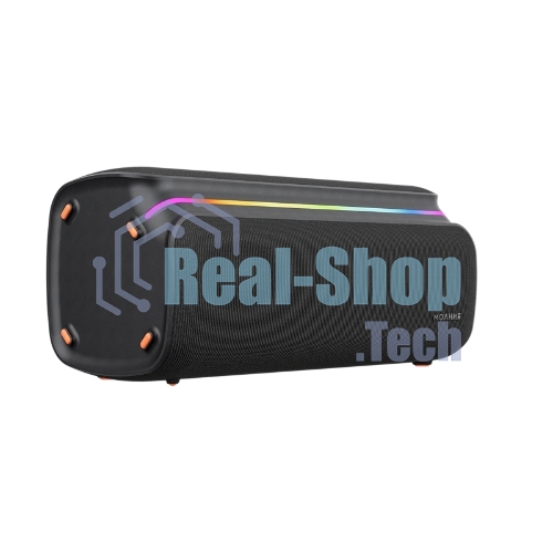 Колонка портативная Ural Молния Бит черный 420W 1.1 BT/3.5Jack/USB-C 10м 8000mAh (без.бат)