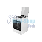 Плита комбинированная Maunfeld MGC60ECW04 белый, газовых конфорок 4 шт, духовка электрическая 65 л, 60 см x 88 см x 65 см