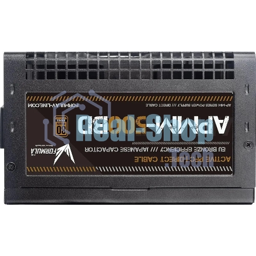 Блок питания Aerocool/Formula APMM-500BD, 500Вт, 80 PLUS Bronze, 120мм, черный