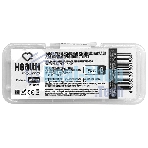 Набор универсальных сменных насадок QUMO QHI-1 (ортодонтическая насадка + насадка с щетинками) для ирригаторов полости рта 