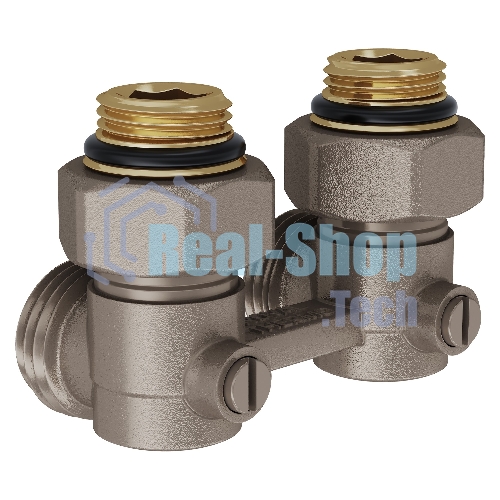 Узел нижнего подключения Royal Thermo угловой 1/2