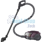 Пылесос LG VC5420NHTCW фиолетовый/черный, 380/2000 Вт, уборка сухая, пылесборник контейнер 1.3 л
