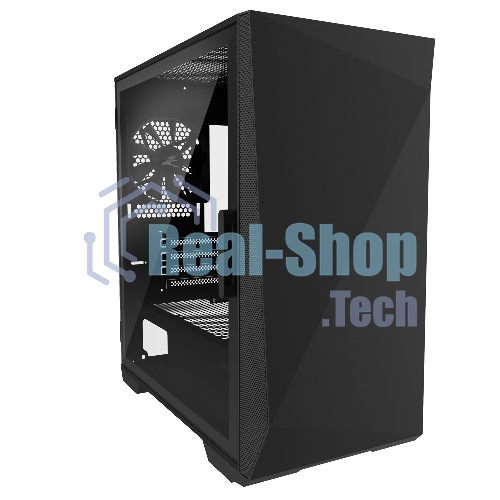 Компьютерный корпус ZALMAN Z1 ICEBERG, MicroATX, черный, WINDOW, 2xCOMBO (3.5