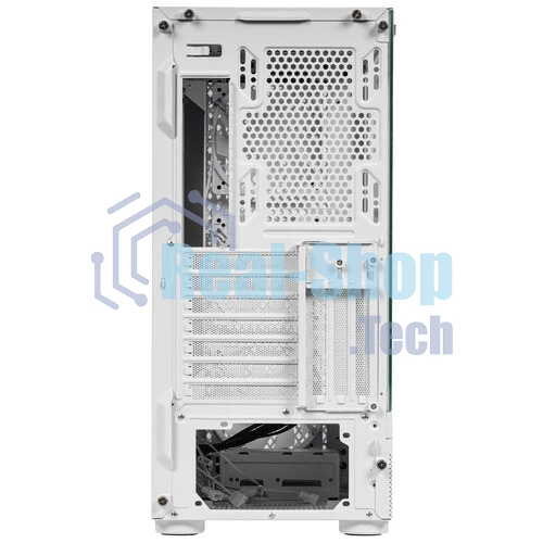 Компьютерный корпус PCCooler ME200 MESH WH, Mesh Full Tower, белый, TG, SPCC, 3x120мм ARGb E-ATX, ATX, mATX, mITX 180/380/220мм 4x2.5