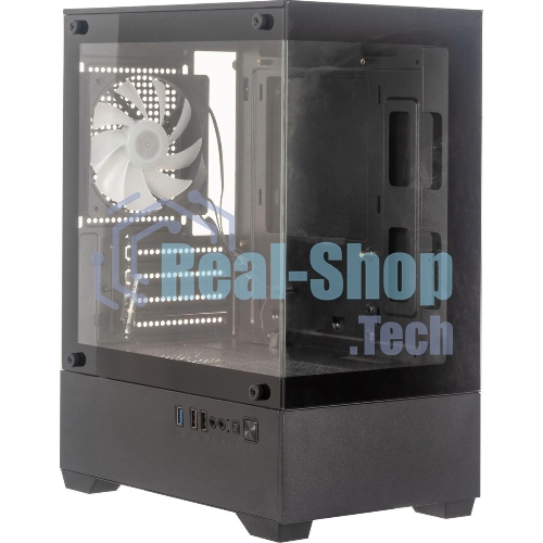 Компьютерный корпус Accord ACC-ZCU2B черный без БП mATX 1x120мм 1xUSB3.0 1xUSB3.1 audio
