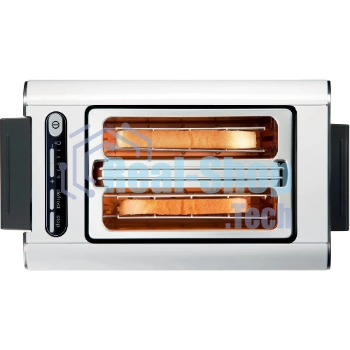 Тостер Bosch TAT8611N белый, 860 Вт, 2 слота