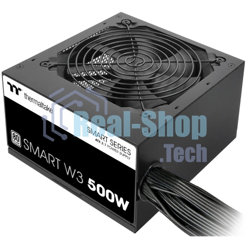 Блок питания Thermaltake Smart RGb 500W (PS-SPW-0500NNFAWE-1), 500Вт, 80 PLUS, 120мм, черный